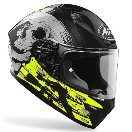 Helmet integral Valor Akuna, gloss, size l, black, yellow-1