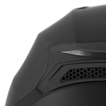 The helmet integral with two visors, size L (59-60), model BLD-M67E, black matte-12