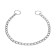 Collar - Metallic a single strain, 60 cm, wire thickness 3 mm