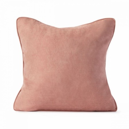 Decorative pillowcase "Tina", size 45x45 cm, light pink color