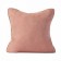 Decorative pillowcase "Tina", size 45x45 cm, light pink color