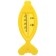 The thermometer for the bathroom "Fish", yellow color
