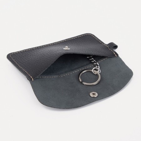 Key on the button, length 13.5 cm, ring, black color-2