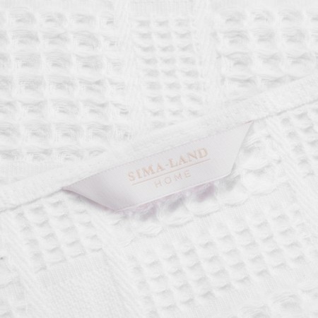 Waffle towel SL Home: Chess "Blanc de Blanc" 100x180 cm, 100% cotton, 350 g/m2-7