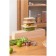 Smart Solutions baking and storage container, with bamboo lid, 370 ml