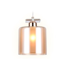 Suspended lamp with a replaceable lamp Ambrella Light, Traditional, TR3578, E27, Color Gold