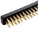 A set of MATRIX brushes, metal with a plastic pen, small, 3 pcs