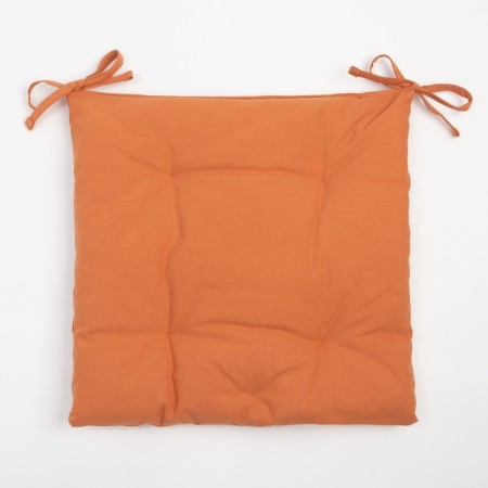 Sitting for chair Ethel Kitchen 42x42 cm, orange color, 100% cotton, sarzha 220 g/m2-4