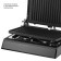 Electric Galaxy Line GL 2984, 2200 W, anti-stick coating, black-silver