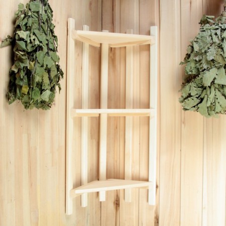 Corner regiment 3 tier 38 × 75 × 16cm, linden "Dobroparov"-1