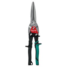 Kraftool Alligator, 2k handles, straight, elongated, 290 mm metal scissors.