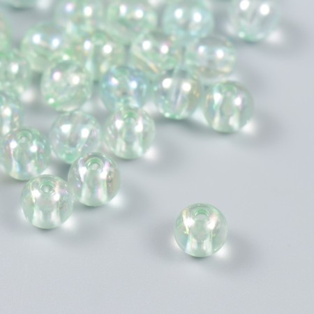 Beads for creativity Plastic "Soap bubble" set of 20 grams 0.8x0.8x0.8 cm