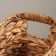 Wicker basket, 36x18xh13/18 cm, reeds, seaweed, beige