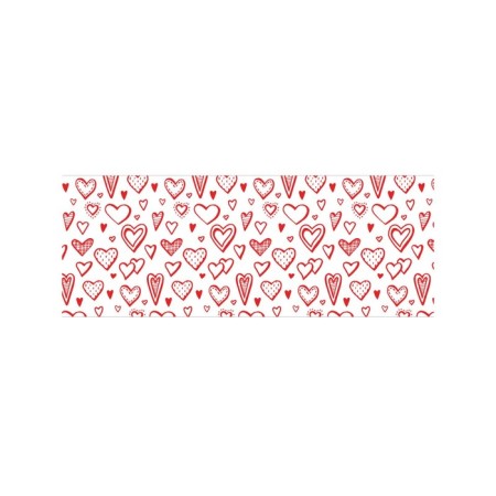 Basket for toys "Different hearts, size 35x35 cm-1