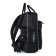 School backpack, synthetic fabric, 300x390x115 cm, black