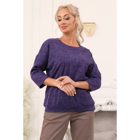 Female jumper, size 46, purple color-4