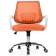 Children's armchair Ergoplus metal/fabric, chrome/orange 61x55x84 cm