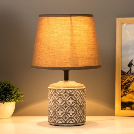 Lorea table lamp E14 40W gray 20x20x31 cm Risalux-1