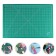 Mat for cutting, bilateral, 90 × 60 cm, A1, green color, AU-A1