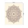 The tablecloth “Flower pattern”, rectangular, Saten, size 120x145 cm