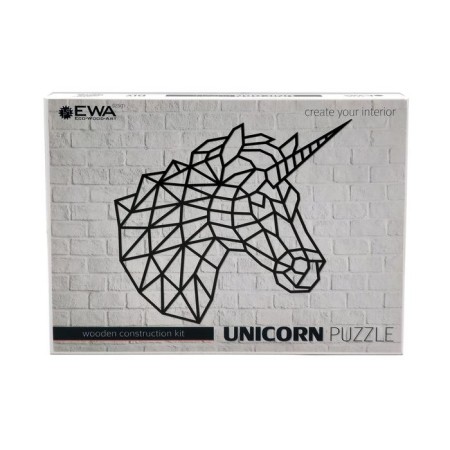 Wooden interior puzzle "Unicorn"-3