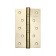 Universal loop Fuaro 4bb 150x95x3 PB, color brass, 1 pc.