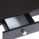 Oval table with an economy drawer 1100x600x750 Metalik gray/wenge