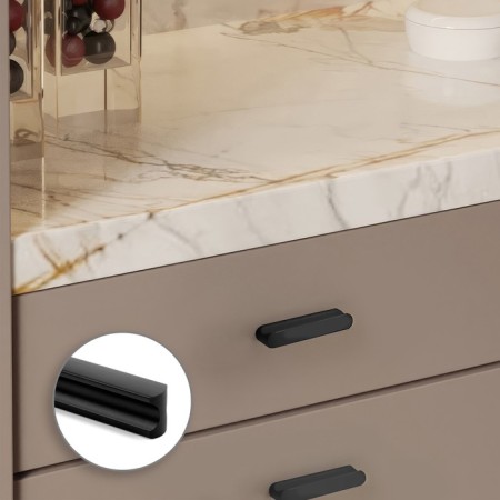 Cappio RSC022, aluminum, m/o 64 mm, 64 mm, black color