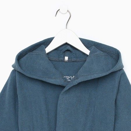 Terry robe of children's "Always the first" p. 32 (110-116 cm), sea wave-6