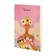 Notebook A6, 64 sheets to the point "Spring", solid cover, matte lamination, glitter, block 65g/m2