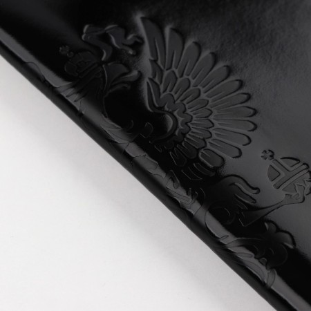 Cover for passport 5131 mr.president, black color, genuine leather-4