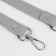 Handle for a bag, with carbines, 60 ± 1 cm × 2 cm, color gray color