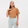 Women's T-shirt Minaku Oversize Fit: Sand color, river 52