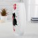 Vase Glass "Cat" 2, D-7.5cm 10x26 cm, V = 1.7l