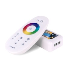 RGB LED tape touch controller with Elektrostandard PDU, white color