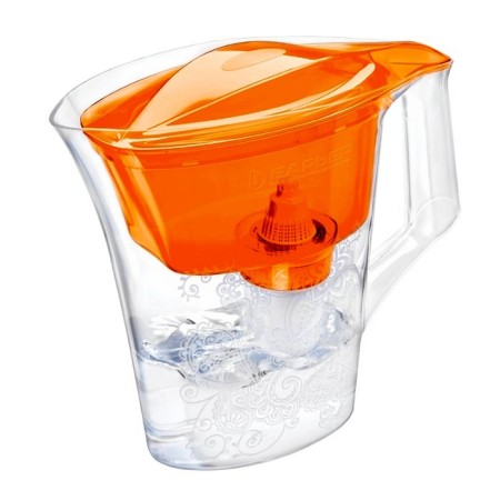 Filter-Kuvshin "Barrier-Tango", 2.5 l, with a pattern, color orange color-1