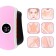 Facial massager KitFort KT-2963, electric, vibration, 5 watts, from the battery, pink