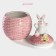 Sugar tower "Bunny", 650 ml, pink color