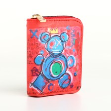 Lightning wallet, red color