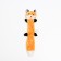 Textile toy "Red Fox", 45 x 15 cm