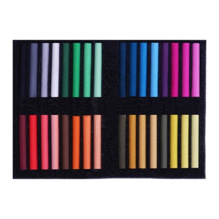 Pastel dry, set of 32 flowers, Soft, "Aqua-Callor" (art)-2