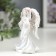 Souvenir Polystone "Angel -girl in a pink wreath - Hope" MIX 5x7.5x4 cm