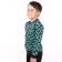 Sweatshirt for a boy, blue color, height 98 cm