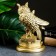 Figure "Filin on Book Books" gold, 21x14x13cm