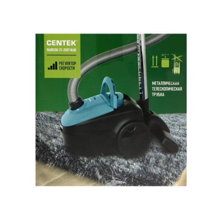 Vacuum cleaner Centek CT-2507, 1800/350 W, dry cleaning, 1.5 l, blue-black-10