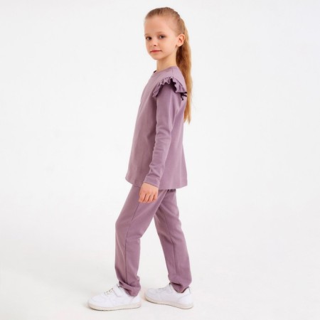 Kit for children (jumper, trousers) minku: casual collection lemesis color, height 104-1
