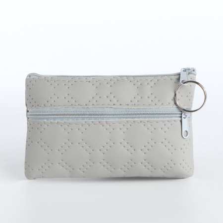 Women's wallet with lightning, gray color-2
