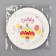 Disposable paper plate "Duck", 18 cm