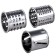 Meat grinder Vitek VT-3634, 2000 watts, 2 kg/min, reverse, 4 nozzles, black-silver-silver