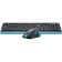 Keyboard + Mouse A4Tech FSTYLER FG1035 Claw: Black/Blue Mouse: Black/Blue USB Wireless 10046